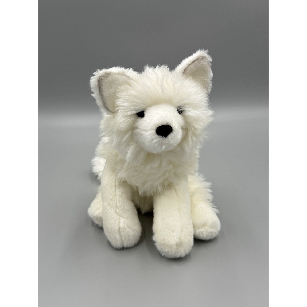 Douglas Yuki Arctic White Fox Plush #1727 Stuffed Animal 10" Toy 2018